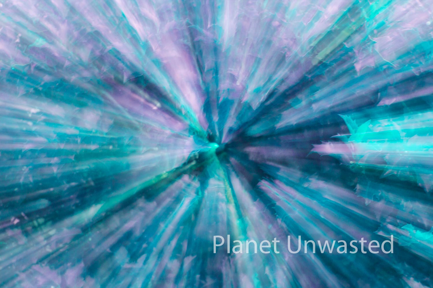Holly Blue-Green Purple ICM Abstract Stock Photography