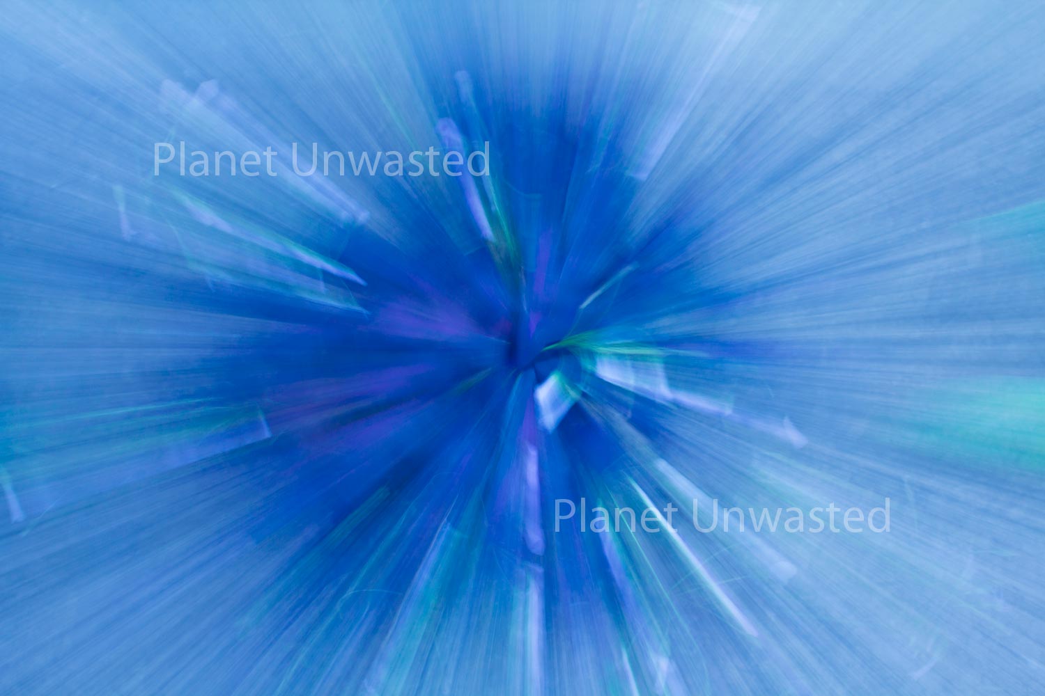 Purple Flower 3 Blue ICM Abstract Stock Photography