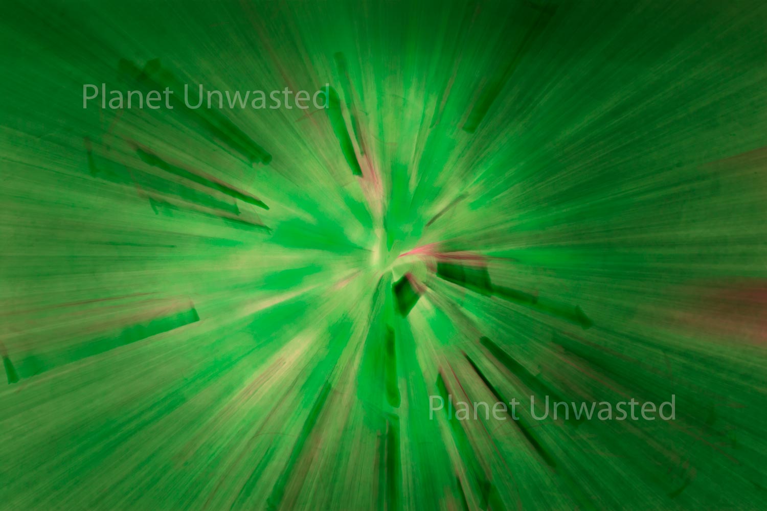 Purple Flower 3 Inverted Green ICM Abstract Stock Photography