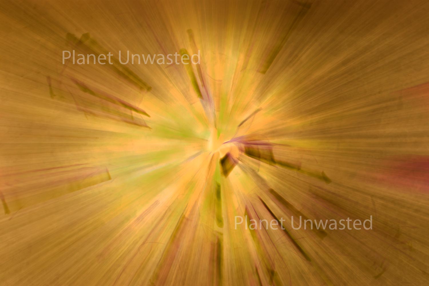 Purple Flower 3 Inverted Yellow ICM Abstract Stock Photography