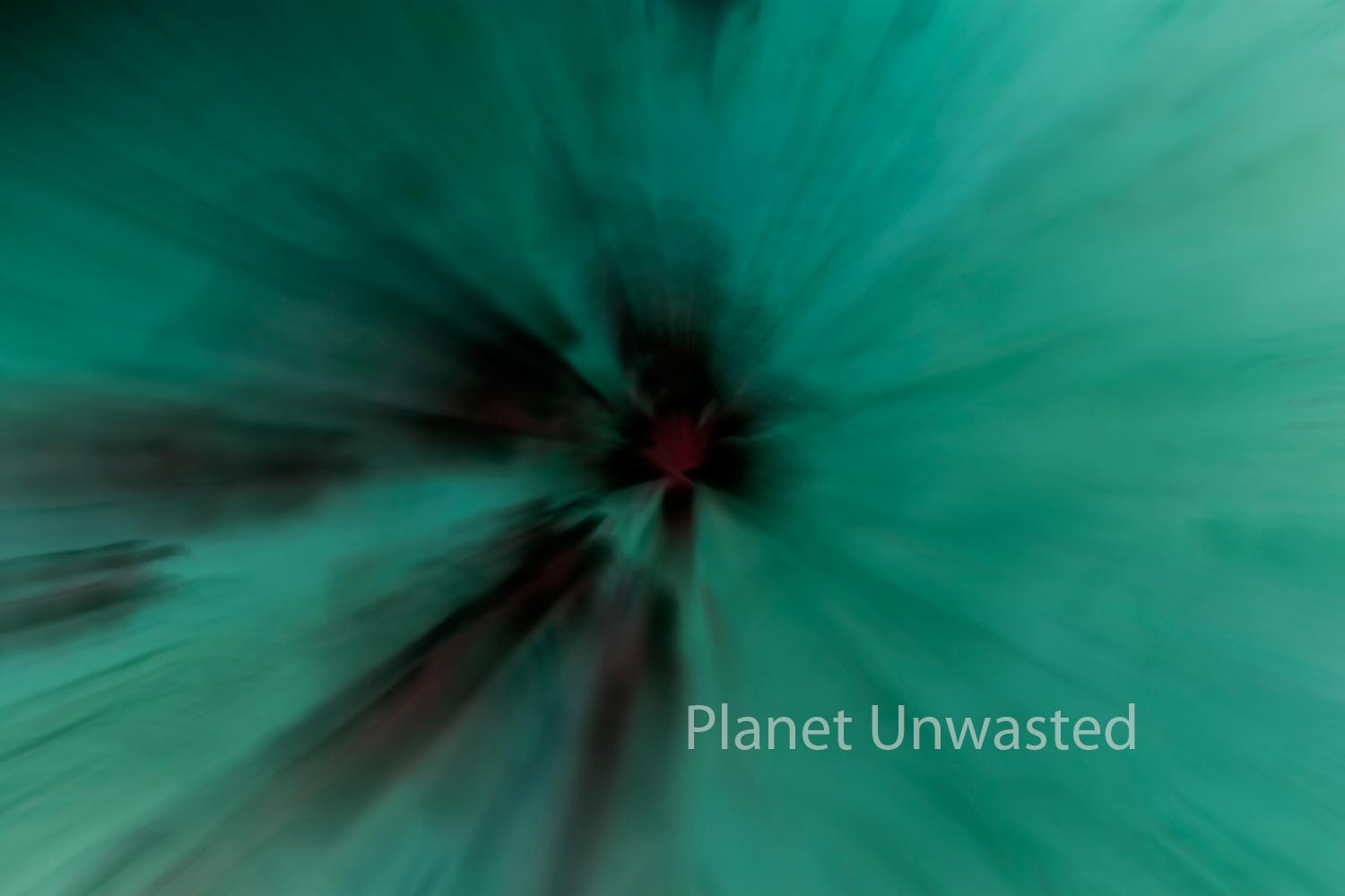 Tulip 1 Inverted Greens ICM Abstract Stock Photography