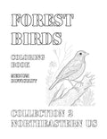 Coloring Book: Forest Birds of the Northeastern US Collection 2