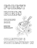 Coloring Book: Forest Birds of the Northeastern US Collection 6
