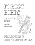 Coloring Book: Forest Birds of the Northeastern US Collection 7