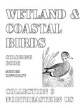Coloring Book: Wetland and Coastal Birds of the Northeastern US Collection 3