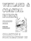 Coloring Book: Wetland and Coastal Birds of the Northeastern US Collection 5