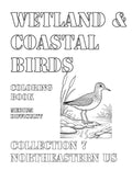 Coloring Book: Wetland and Coastal Birds of the Northeastern US Collection 7