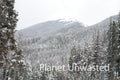 Mountain at Rocky Mountain National Park Stock Photography