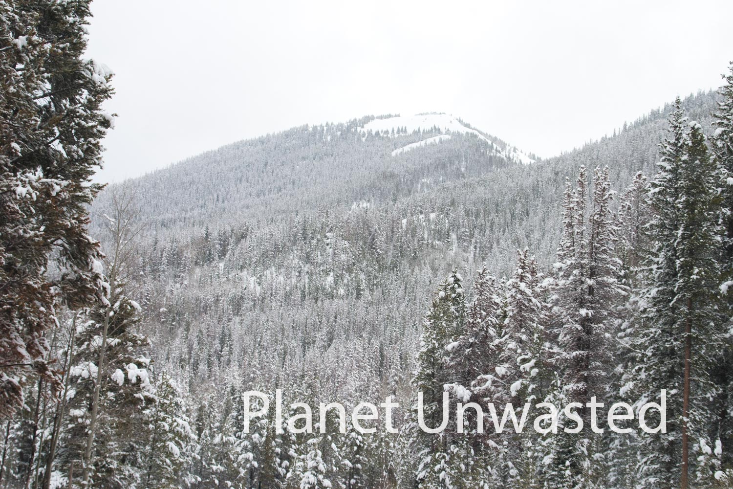 Mountain at Rocky Mountain National Park Stock Photography