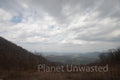 Cloud View at Shenandoah National Park Stock Photography