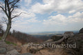 Viewpoint at Shenandoah National Park Stock Photography