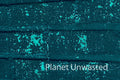 Brick Paint Peel 2 Inverted Green-Blue Texture Original Photograph