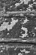 Brick Paint Peel 4 Inverted Black and White Texture Original Photograph