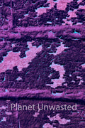 Brick Paint Peel 4 Inverted Purple Texture Original Photograph