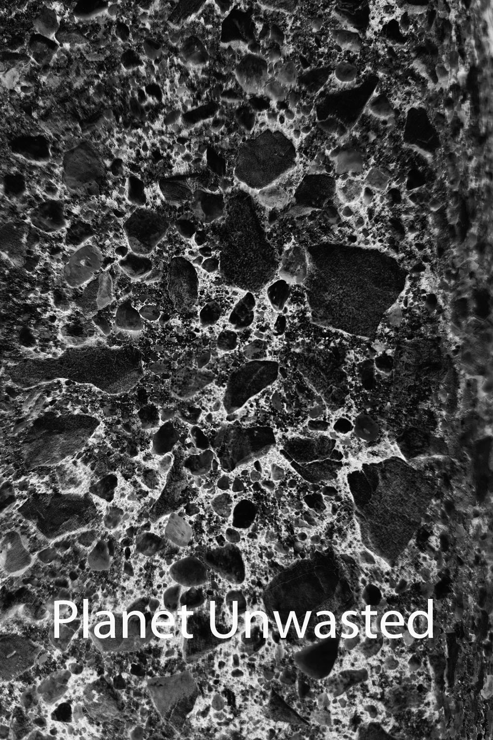 Texture: Parking Bump 2 Inverted Black and White Original Photography