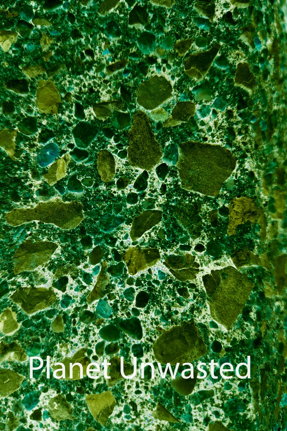Texture: Parking Bump 2 Inverted Green Original Photography