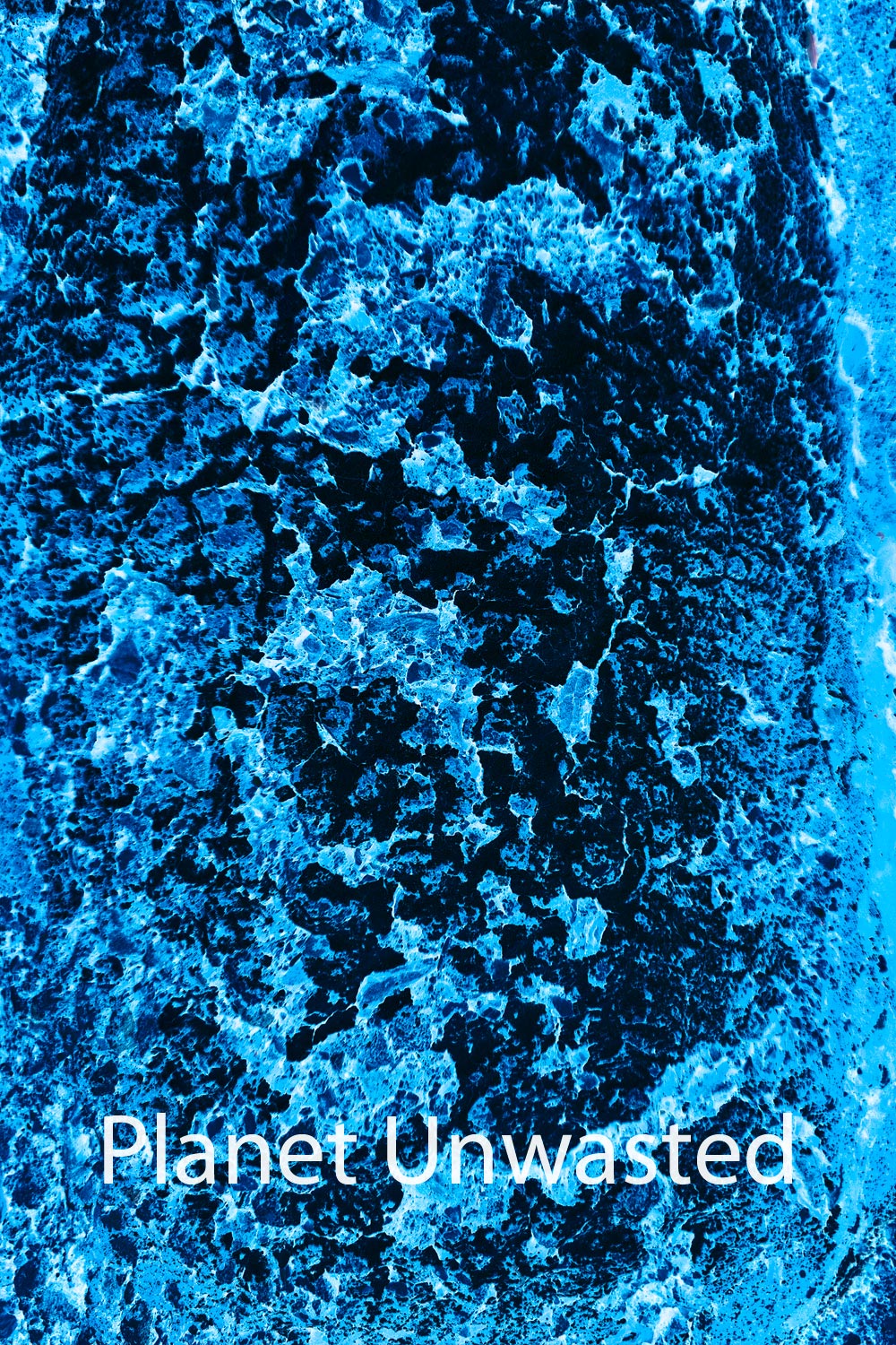 Texture: Parking Bump Inverted Blue Original Photography