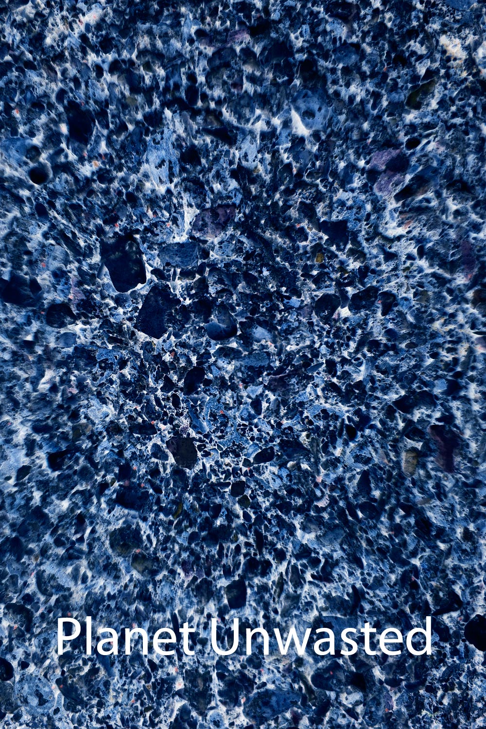 Texture: Pavement 2 Inverted Blue Original Photography