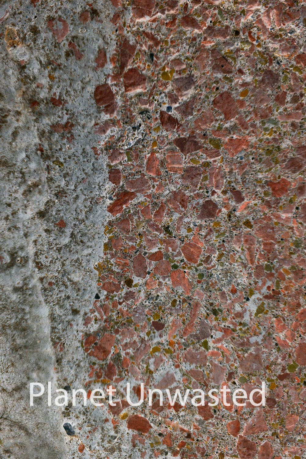 Texture: Pavement 3 Inverted Orange Original Photography