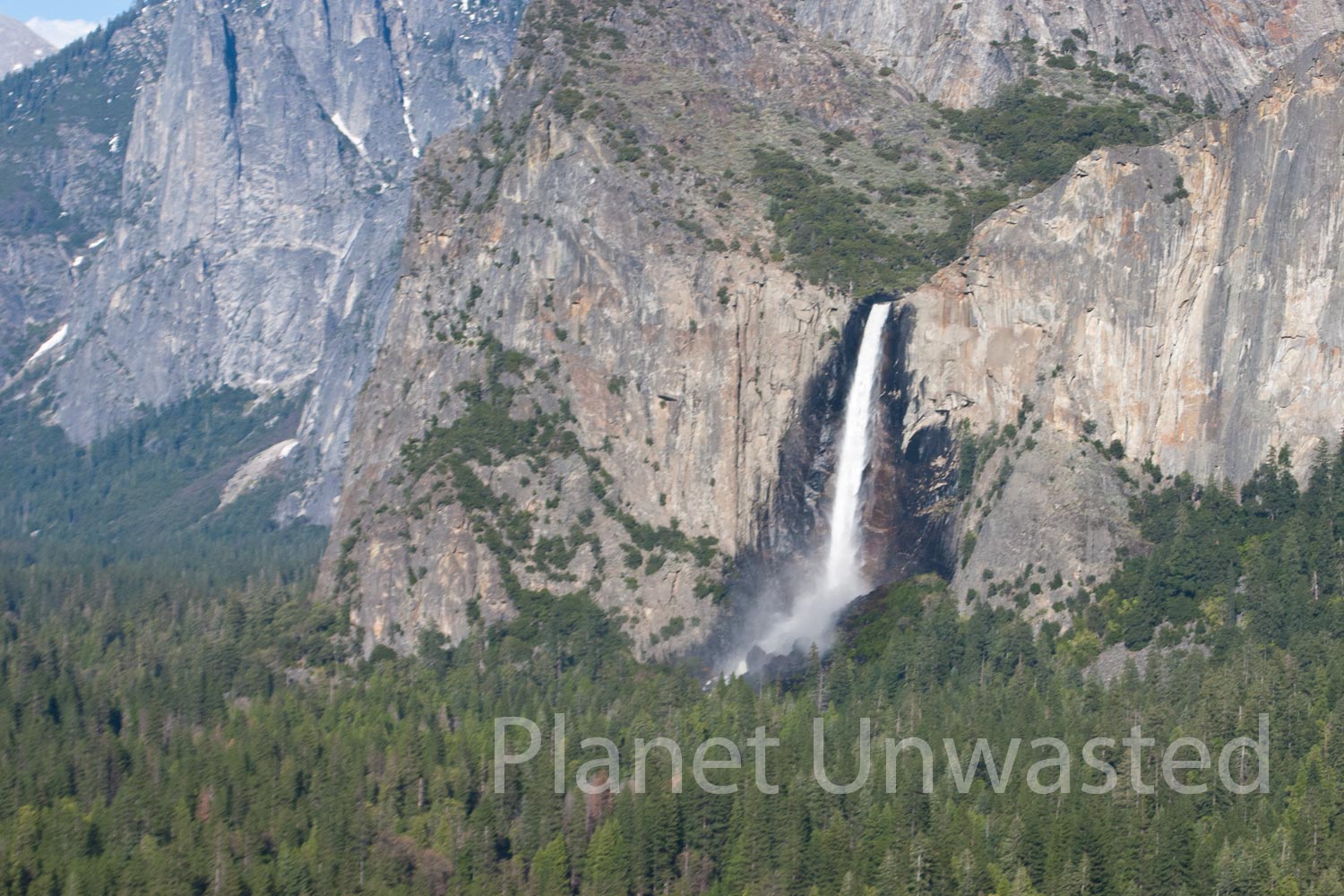 Bridalveil Fall Yosemite National Park Stock Photography