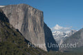 El Capitan View at Yosemite National Park Stock Photography