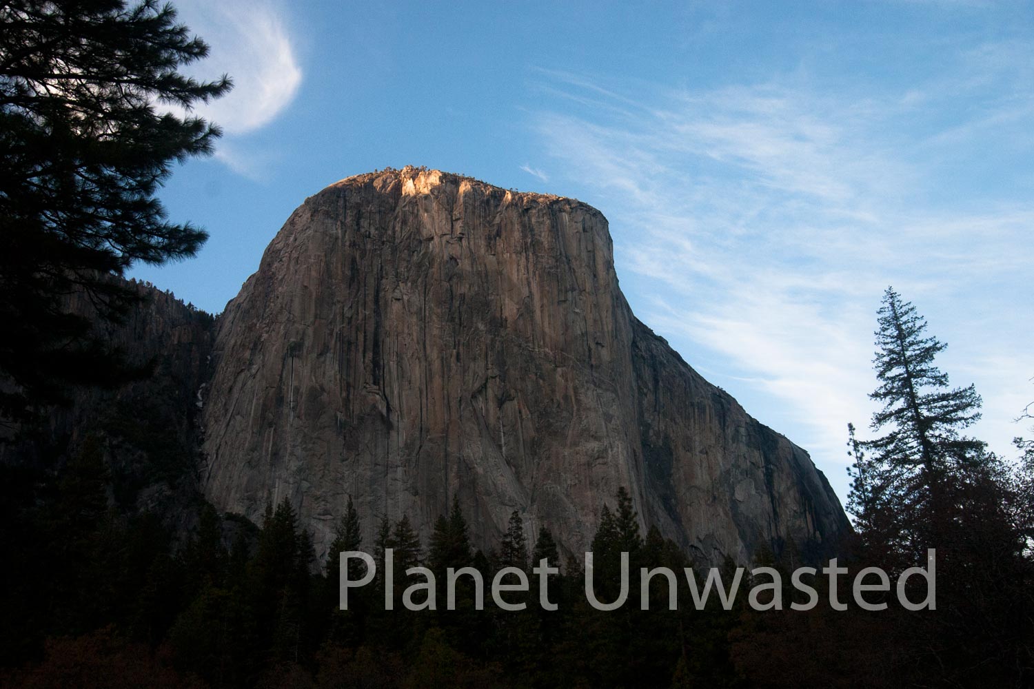 El Capitan at Yosemite National Park Stock Photography