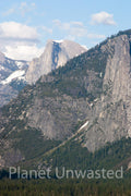 Half Dome Vertical at Yosemite National Park Stock Photography
