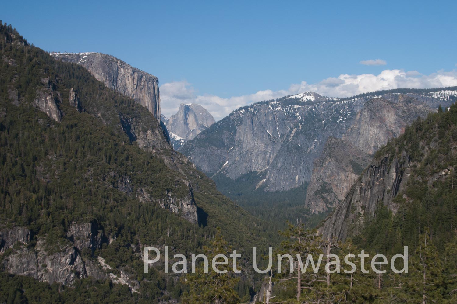 Half Dome View at Yosemite National Park Stock Photography