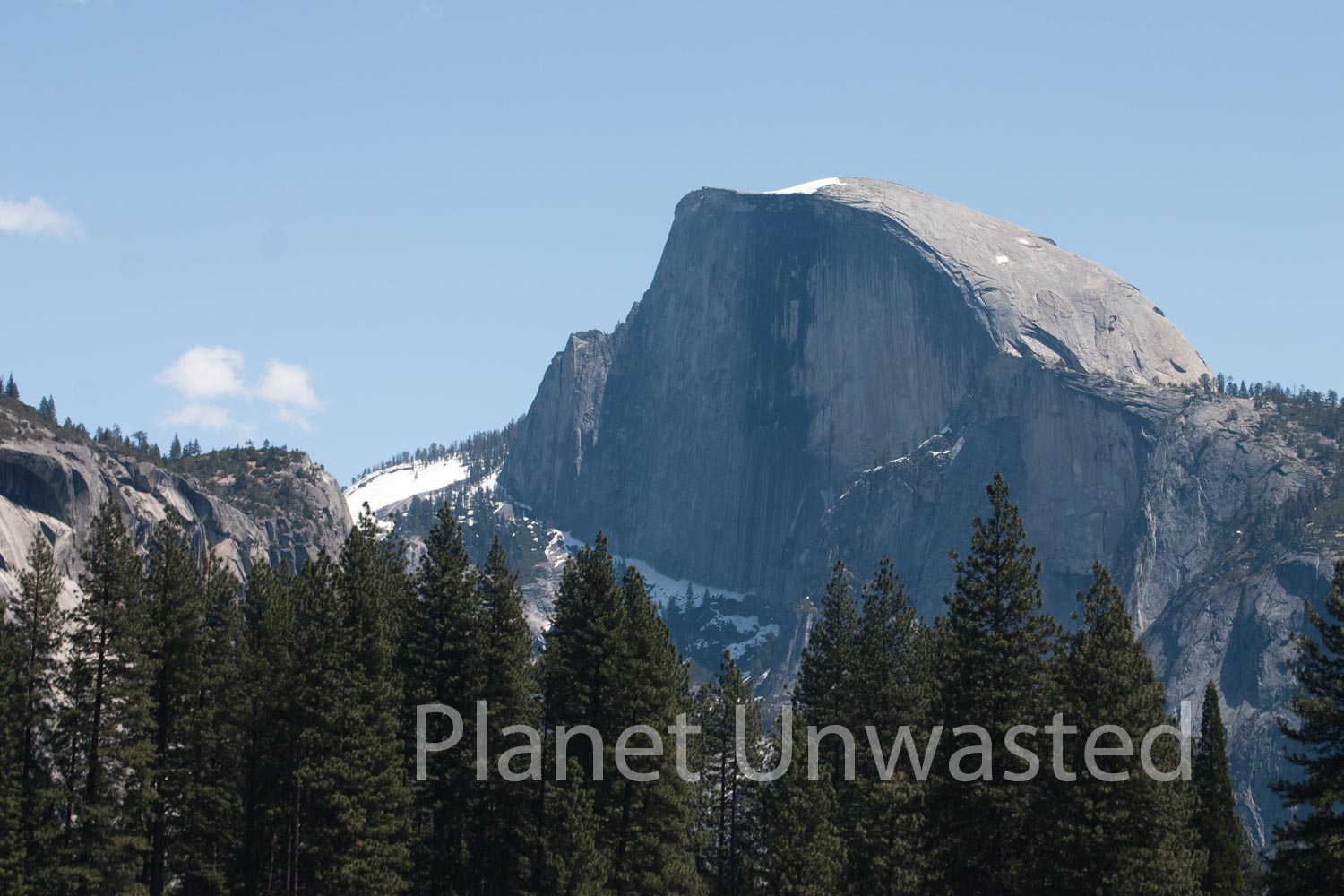 Half Dome at Yosemite National Park Stock Photography