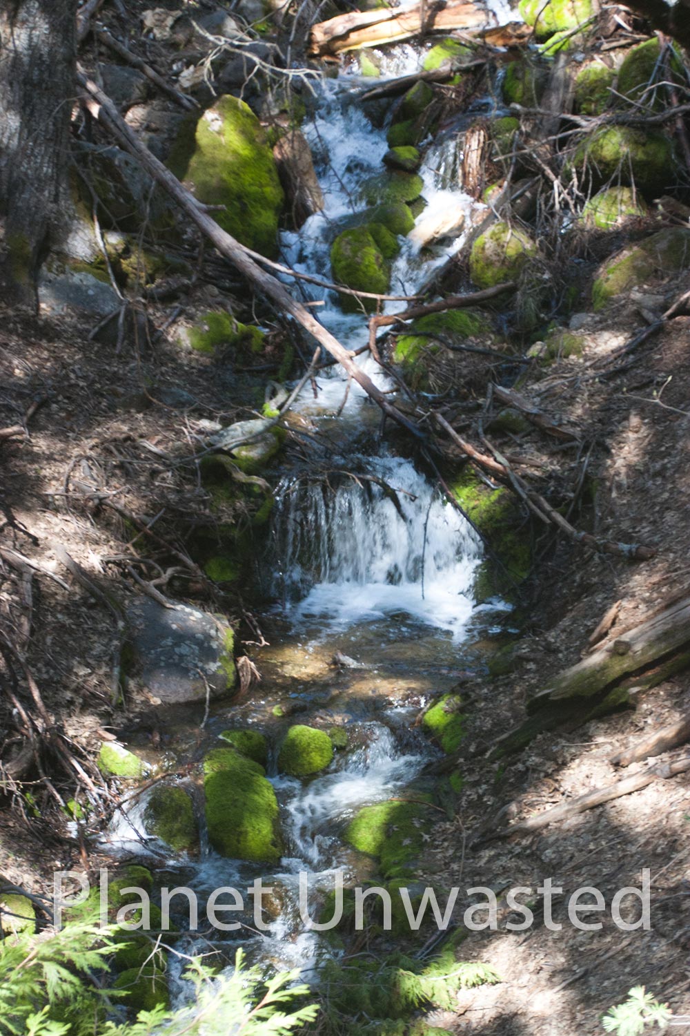 Water Falling at Yosemite National Park Stock Photography